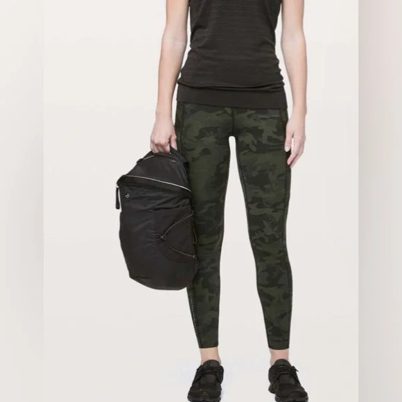 NWT Lululemon Fast & Free 7/8 Tight II *Nulux 25" size 6 - Picture 4 of 5